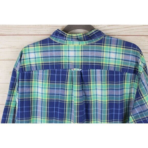 🦅 AE Men's XXL Athl. Fit Button Plaid Shirt - Picture 5 of 7
